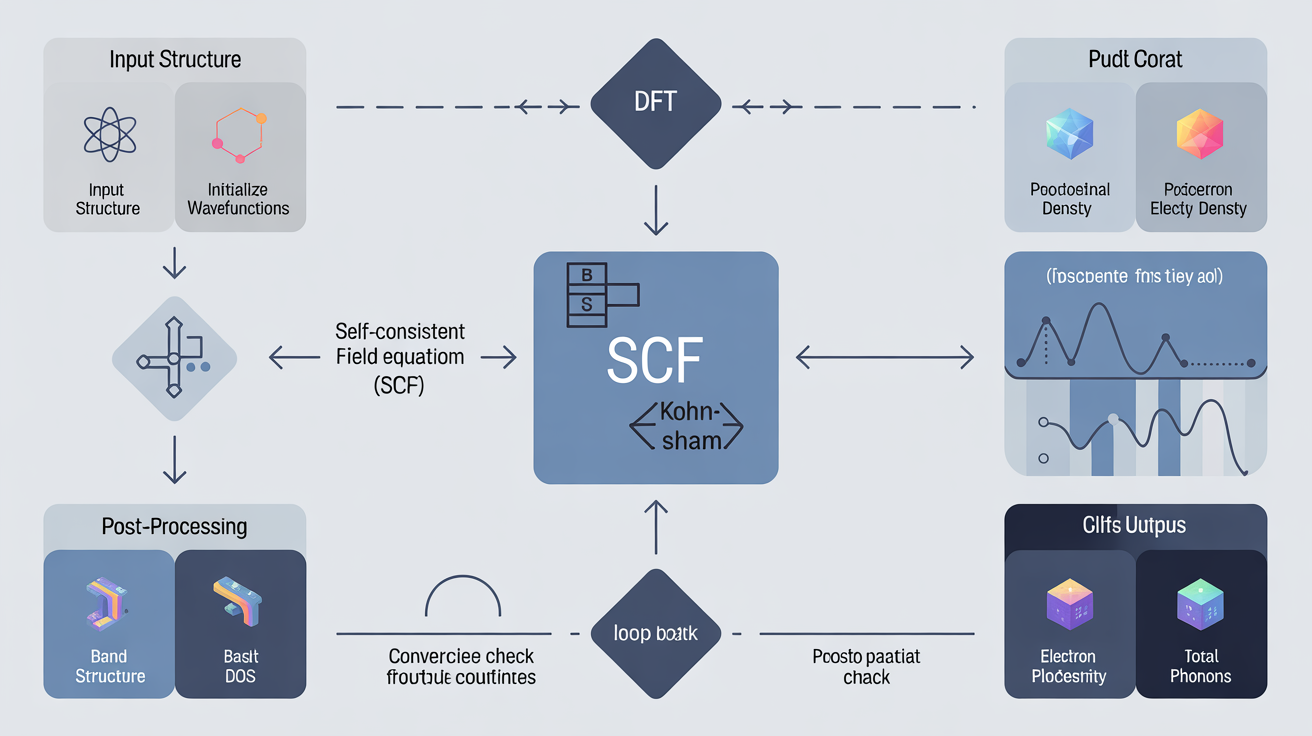 DFT Computational Workflow Diagram