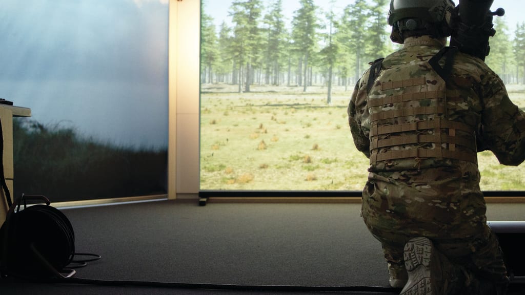 Computer-generated forces in military training simulation